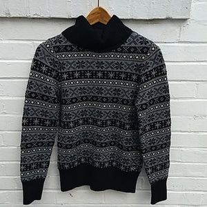 Vineyard Vines wool cowl neck sweater size XS